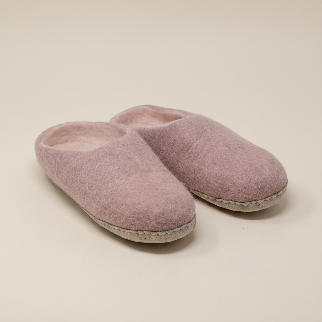 Felted Wool Slippers