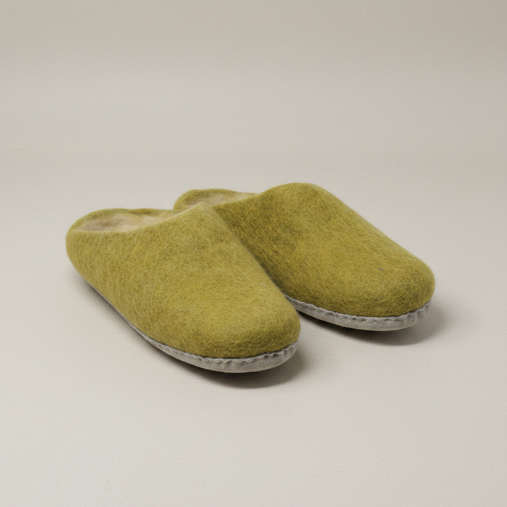 Felted Wool Slippers