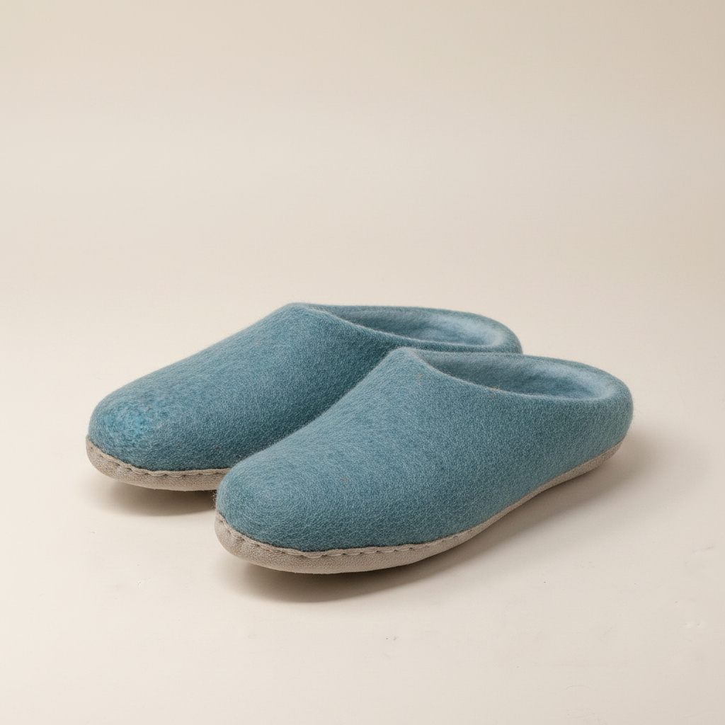 Felted Wool Slippers
