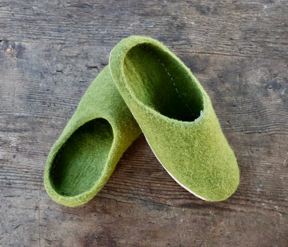 Felted Wool Slippers