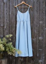 Load image into Gallery viewer, Linen Dress with Drawstring Tie
