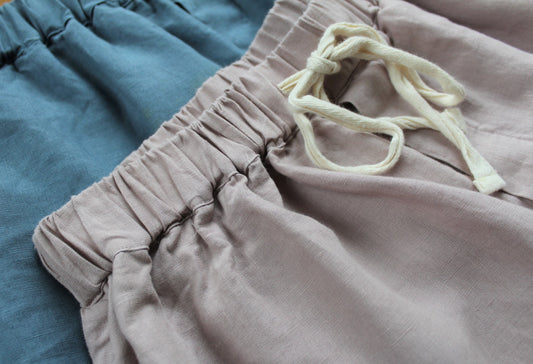 Relaxed Linen Shorts