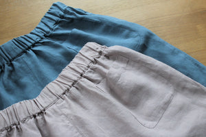 Relaxed Linen Shorts